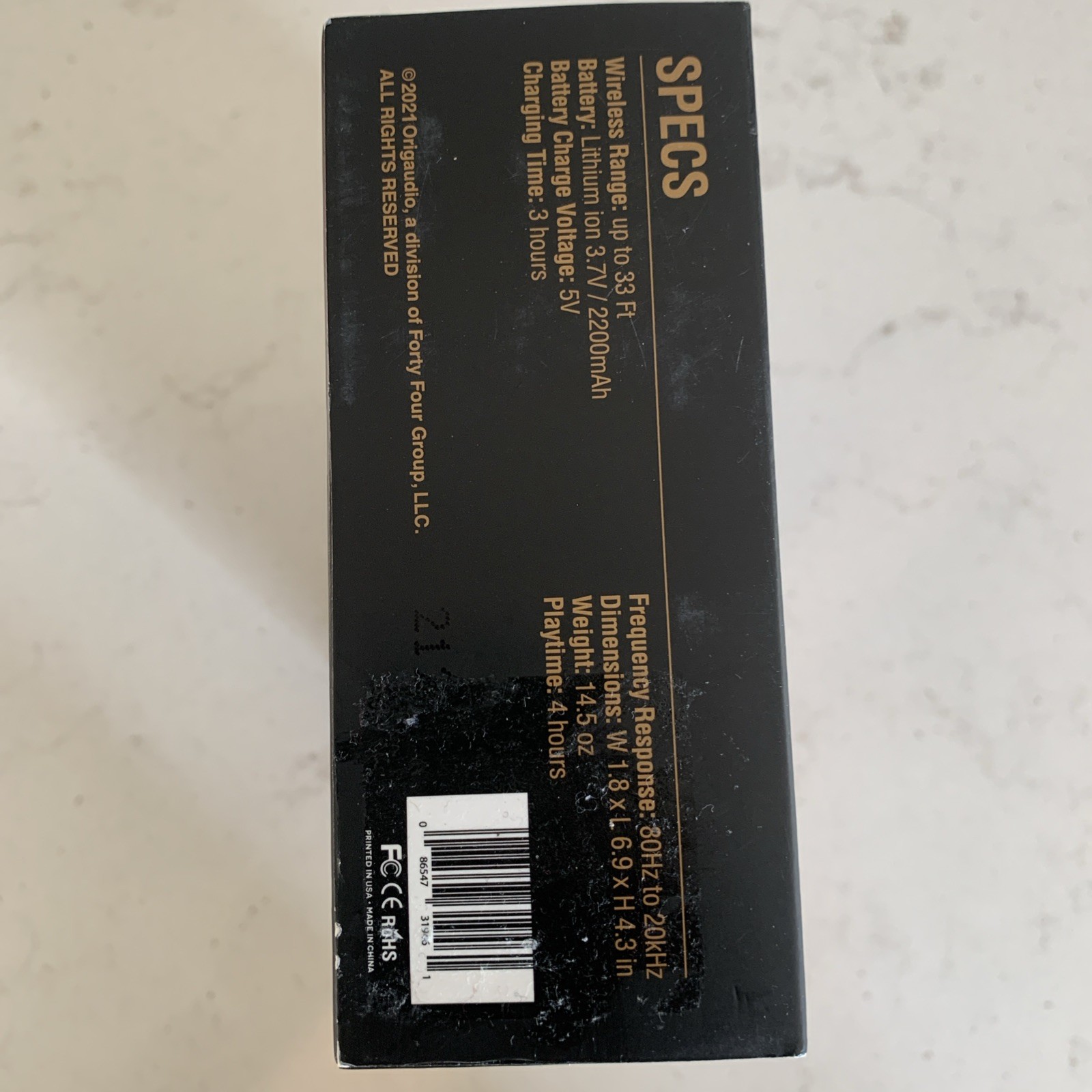 Origaudio Thumpah Wireless Speaker Customized Bluetooth Speaker Tommy Bahama