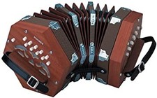 Used Imported/unused Anglo-German style concertina accordion 20 keys