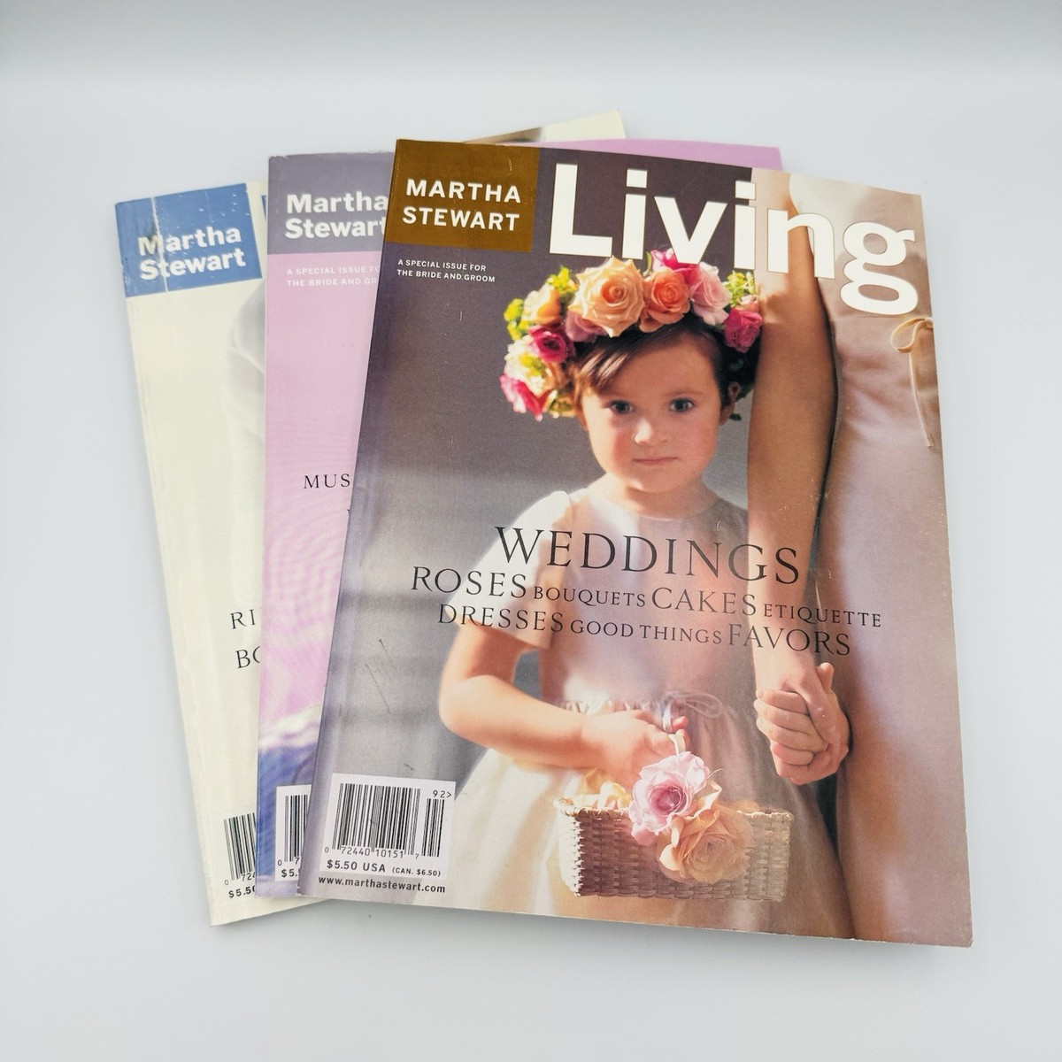 Wedding Magazines Martha Stewart Living 1996 1997 1999 (Selling