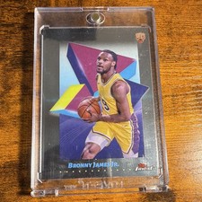 Topps Finest 2024-25 Bronny James Jr. Rookie #43 Los Angeles Lakers NBA