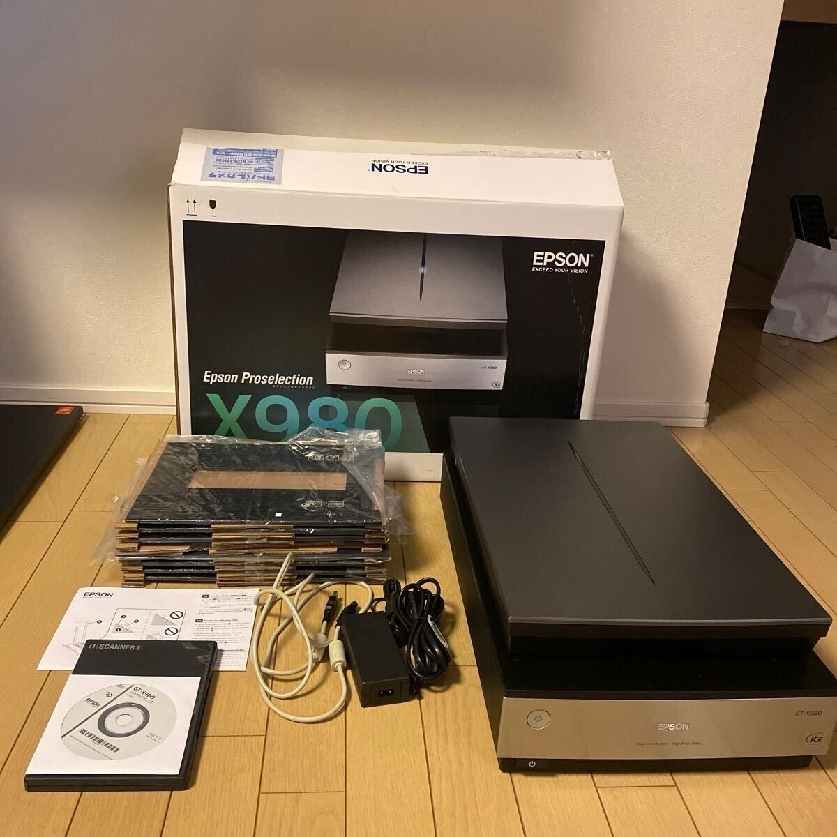 EPSON スキャナー GT-X980 中古、メーカー点検済 EPSON スキャナー GT