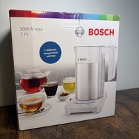 Bosch Sky Variable Temperature Kettle in White TWK7201GB