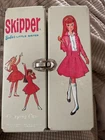 Vintage Mattel Skipper 2 Doll Lot w/ Case, Clothes & Accessories
