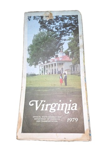 1979 Virginia Official State Highway Map