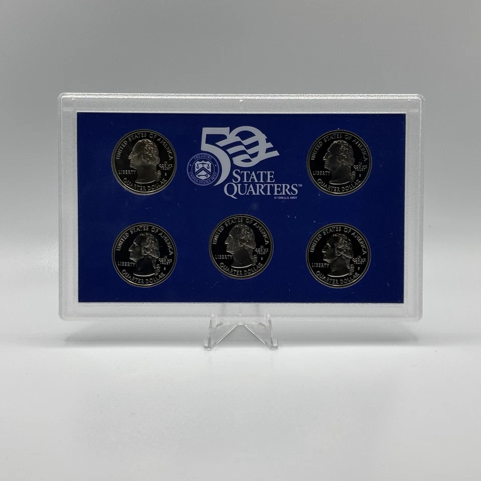 1999 Clad Proof Set U.S. Mint Original Government Packaging OGP COA - Image 4 of 4