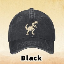 Cartoon T Rex Baseball Cap Dinosaur Dad Hat Adjustable Cotton
