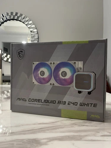MSI MAG Coreliquid A13 240 Liquid Cooler (White)