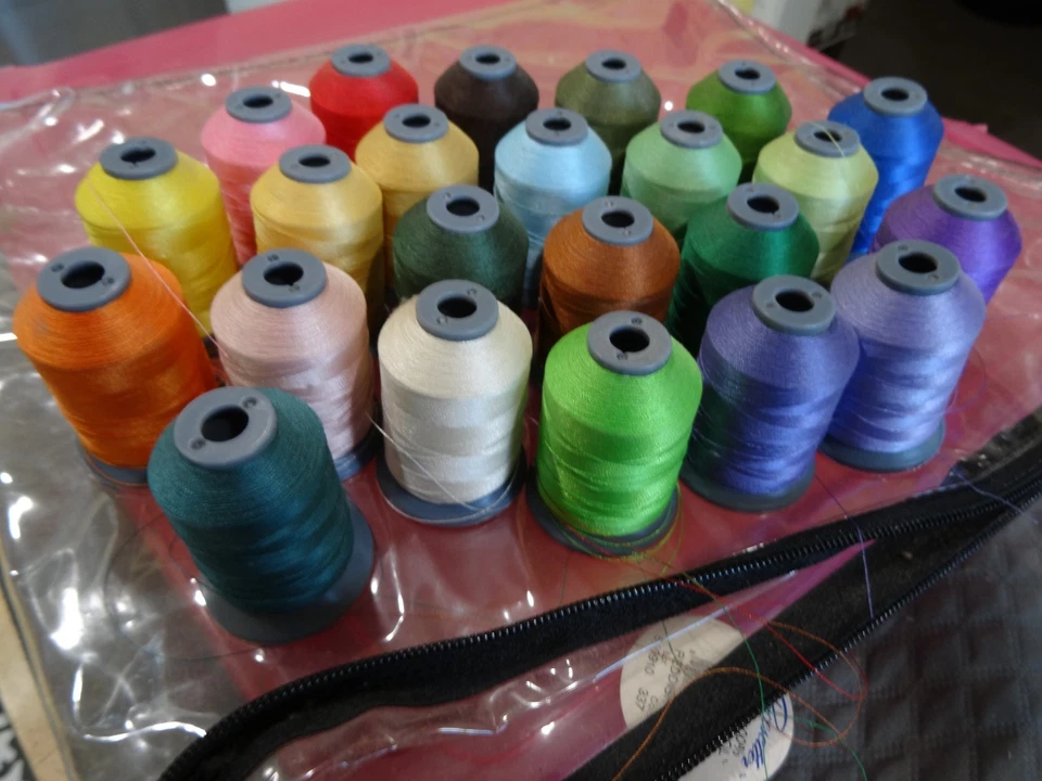 Pacesetter Thread Wrapped and Unwrapped 61 total - Image 2 of 2