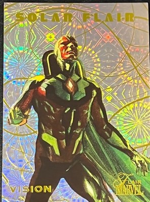 Vision 2023 Marvel Flair SF18 SOLAR FLAIR & VISION  BASE 18 - BOTH HIGHLY WANTED