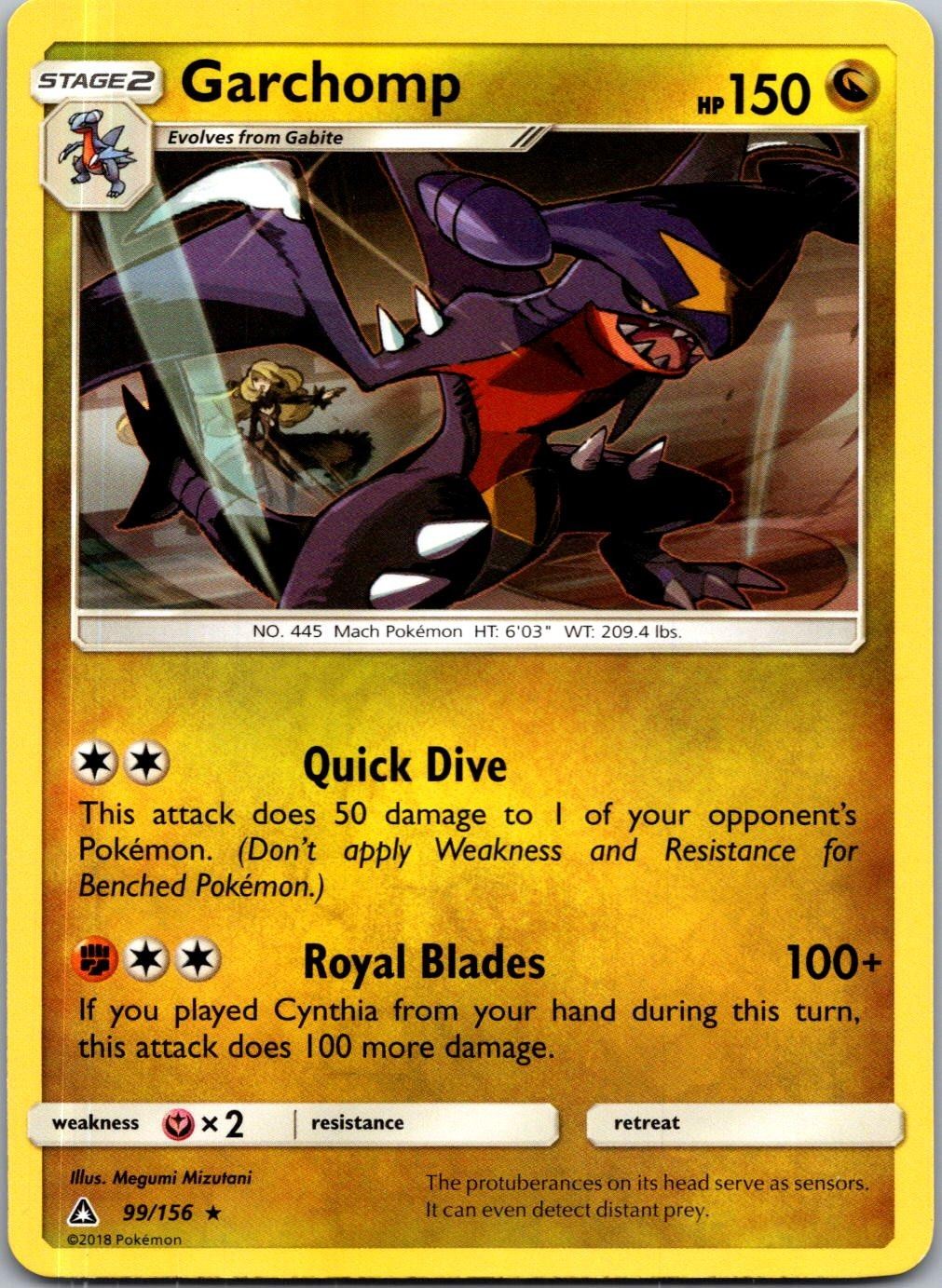 Garchomp 99/156 R Ultra Prism Near Mint