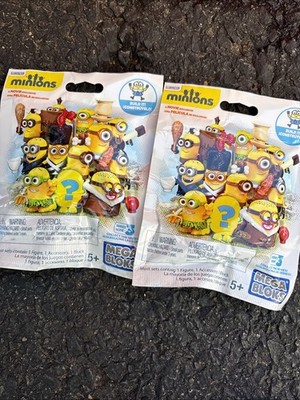 2015 Minions Mega Bloks Series 3 2 Blind Bag Despicable Me Mystery Figure 