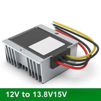 12V zu 13.8V/15V Step-Up Wandler 10A 15A DC/DC Spannungsregler für Auto Solar
