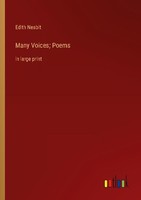 Many Voices Poems Edith Nesbit