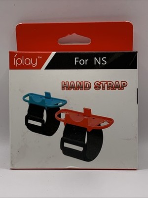 iPlay Hand Strap For N-Switch New in Box Red Blue 2 Pack