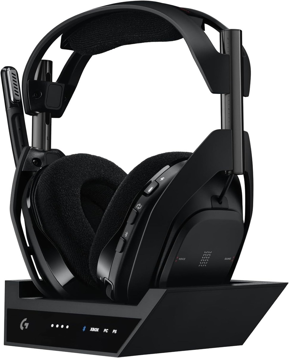 Logitech G Astro A50 X Wireless Gaming Headset + Base Station for