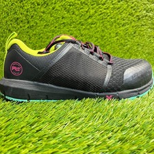 Timberland PRO Radius Womens Size 8.5 Black Composite Toe Safety Work Shoes