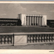 Postal de construcción de administración…