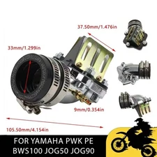 Motorcycle Carburetor Interface For PWK PE Yamaha BWS100 CY50 JOG 50CC 90CC Kit
