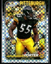 2024 Topps Chrome #169 Joey Porter X-Fractor Pittsburgh Steelers