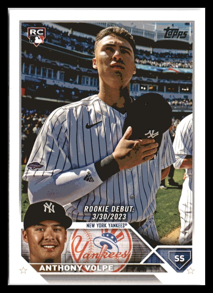 2023 Topps Update #US77 Anthony Volpe