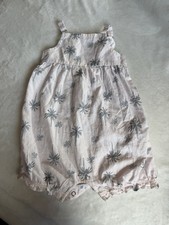 Carters Girls Woven Romper One-Piece 12-18M P...