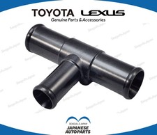 Genuine Toyota/Lexus OEM Heater Water Outlet T-Pipe Hose Set Of 2 - Part #87248-60460