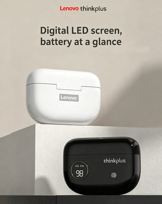 Lenovo Thinkplus True Wireless Kopfhörer mit Geräuschunterdrückung und Billig24