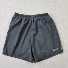 Nike Dri-Fit Shorts Boys Youth Small Black Logo Performance