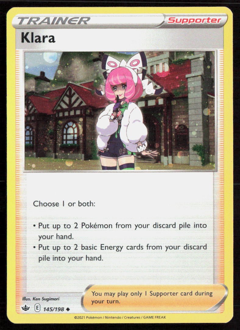 Pokemon Klara (Cosmos Holo) P 145/198 Miscellaneous Cards & Products Holofoil NM