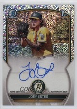 2023 Bowman Chrome Prospect Speckle Refractor /299 Joey Estes #CPA-JE Auto 0i40