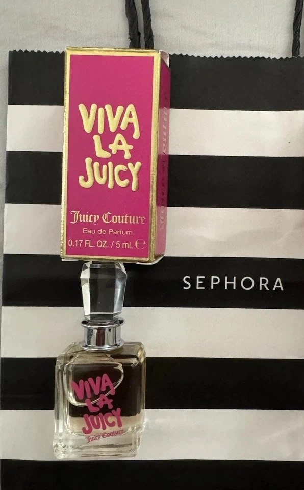 Viva La Juicy Parfum Mini Perfume Splash .17 OZ y Bolsa Sephora. Foto 2 de 4