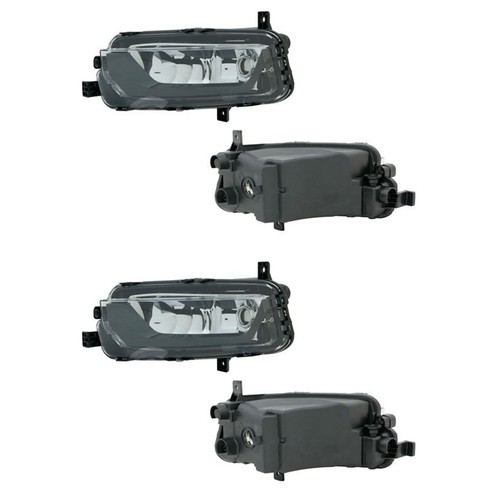 Lot De 2 Antibrouillards Avant TYC Pour Fiat Doblo II / Opel Combo D (2010-2018) - Gauche Et Droit
