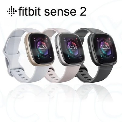 Google Fitbit Sense 2 Bluetooth Smartwatch Sports Watch Heart rate monitoring