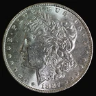 1887 Morgan Dollar – BU/Uncirculated – Strong Cartwheel Luster-Original Surface