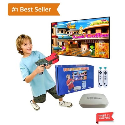 TV Game Console for Kids with 100+ Video Games, 20+ Virtual Shooting Games fo...