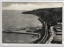 ORTONA - CARTOLINA FG SPEDITA ANNI 50 - LIDO SARACENI - G262