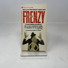 Frenzy  by Arthur La Bern PB First Thus  Very Good 1971