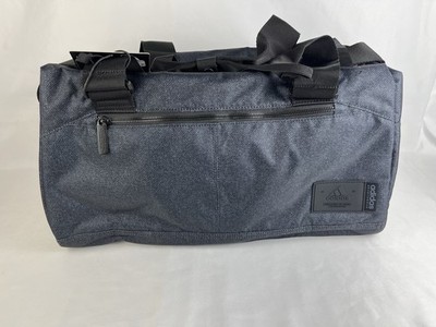 adidas Lounge Premium Sport Duffel Bag Gym Travel /W Shoe Pocket Black IU9304