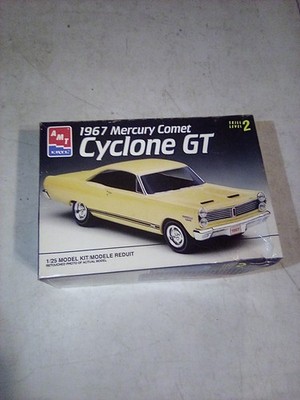 A3E Amt Ertl 1967 Mercury Comet Cyclone GT Model Kit #6750 Complete?