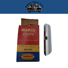 New Old Stock Left Outer Parking Lens Retainer 1950 Plymouth Suburban 1343306 New Old Stock Left Outer Parking Lens Retainer 1950 Plymouth Suburban 1343306