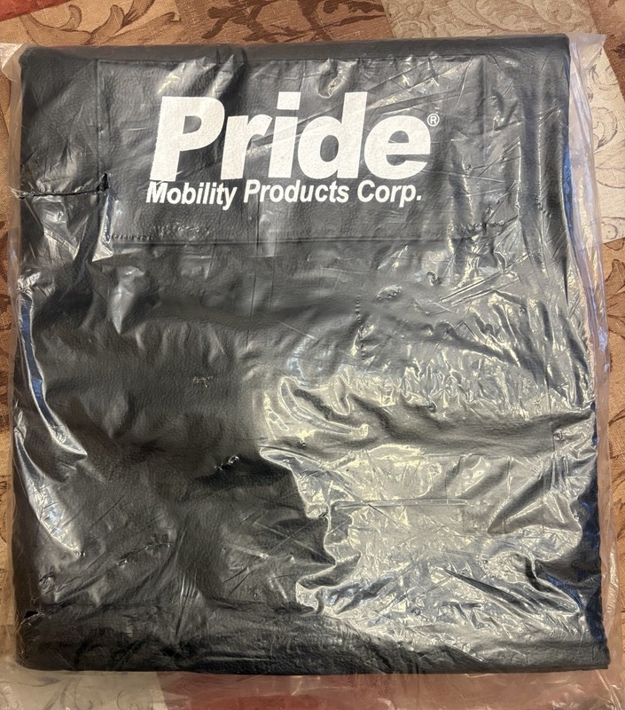 New! Pride Wheelchair Weather Cover ACCCOVR1022 Medium 67"L x 51"H Black Vinyl