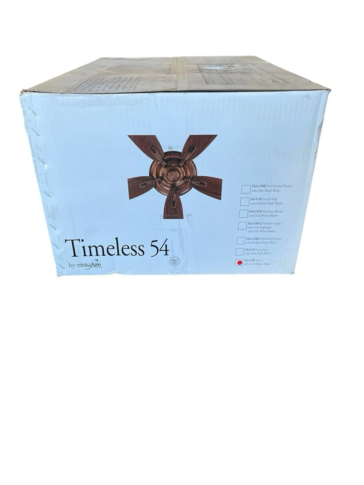 Timeless 54 By Minka Aire F614-PW Ceiling Fan - Image 3 of 4