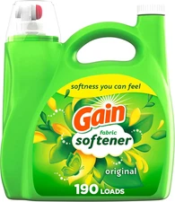 Fabric Softener, Original Scent, 140 Fl Oz, 190 Loads, HE Compatible, Packaging 