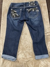Miss Me Capri Jeans Women's Size 27 Cutoff Capri Jeans