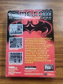 Tiger Game.com Batman & Robin Fast Ship US Seller