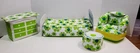 Vintage Puff n Play Barbie Inflatable Doll Furniture green Zee Toys 1970s