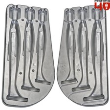 Swim Paddle Aluminium Mold 160-180-200mm / Silicone Soft Lure Fishing Mould