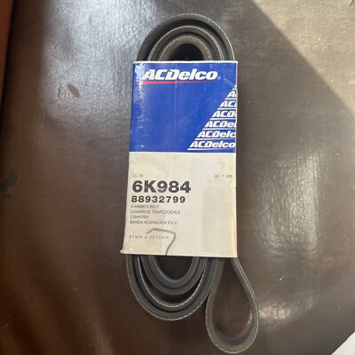 ACDelco Standard Serpentine Belt Fits 2013-2016 Chevrolet Impala Malibu 5K694 - View #2