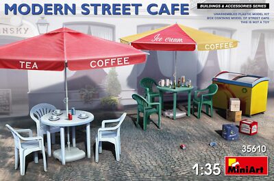 MiniArt 35610 1/35 Modern Street Cafe Model Kit