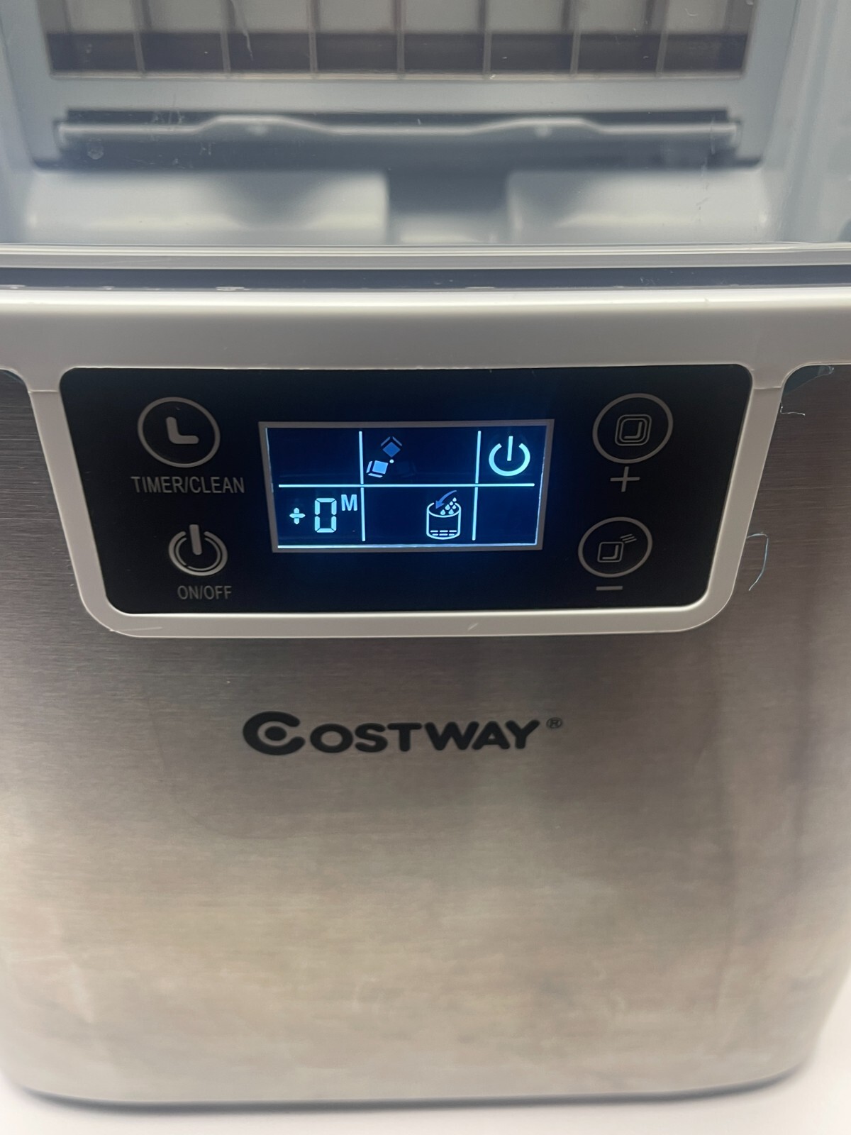 Countertop Ice Maker 18kg/24H Electric Ice Making Machine Auto Self